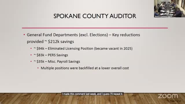 County Departments Face Budget Cuts Amid Concerns Over Revenue Shortfalls