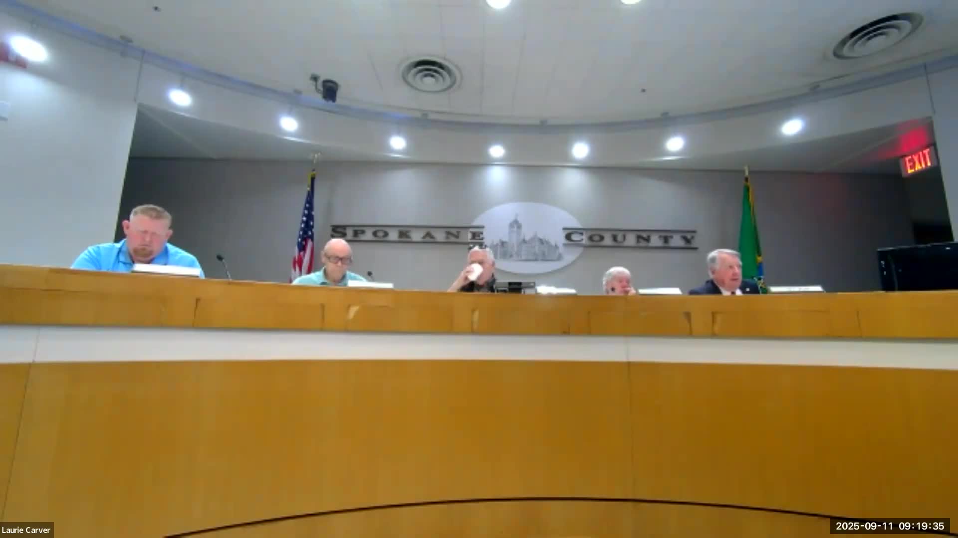 Spokane County planning commission reviews EIS alternatives, hears West Plains contamination concerns and UGA request