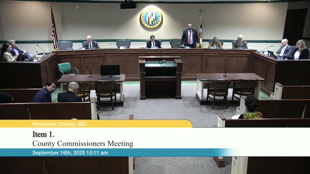 Worcester County Declares September 2025 Workforce Development Professionals Month