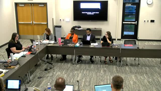 School Board Discusses Maximum Levy Certification with Director Zunich