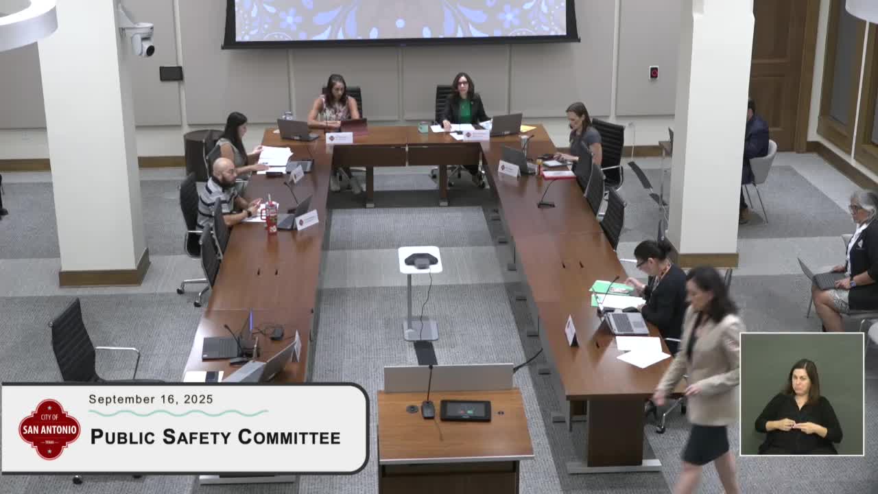City Committee Addresses Domestic Violence Prevention and Emergency Response Strategies