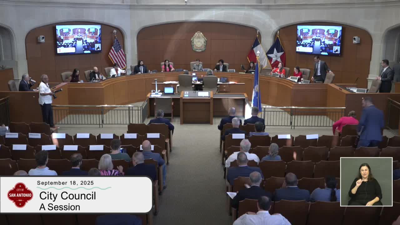 San Antonio City Council Approves Budget Amid Calls for CCR Process Revisions