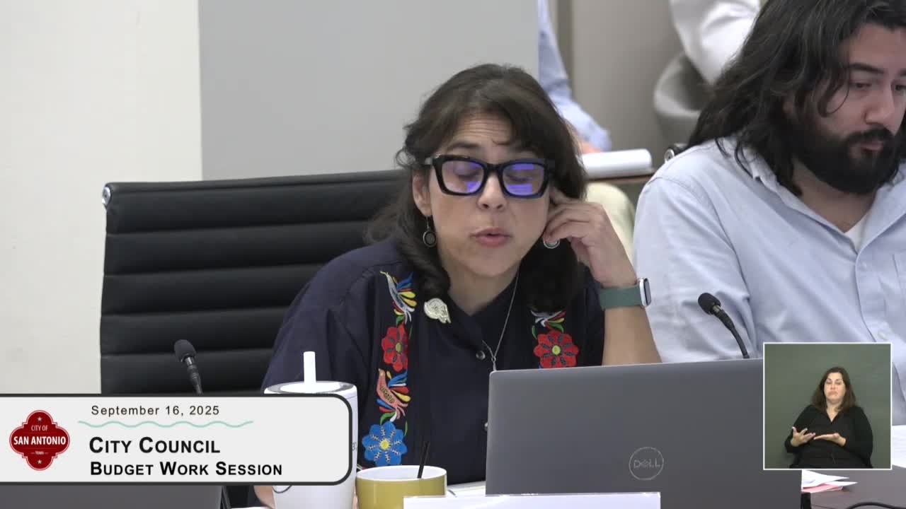 Council Members Discuss Housing Priorities and Police Funding in Budget Meeting