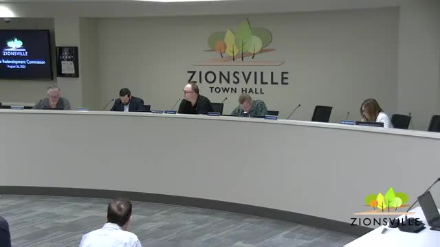 Zionsville RDC authorizes president to approve TIF bond disbursements, approves Wild Air Phase 1 draw