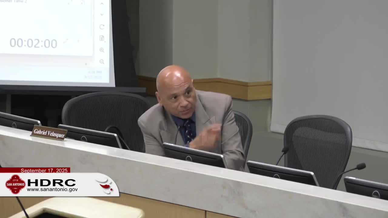 Commissioner Groves addresses procedural concerns during council meeting discussion