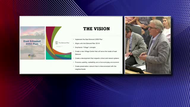 East Edmond Development Plan Prioritizes Pedestrian-Friendly Spaces and Open Green Areas