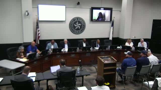 Forney Council Approves Consent Agenda and Denies Buffalo Reserve Plat Due to Easement Concerns