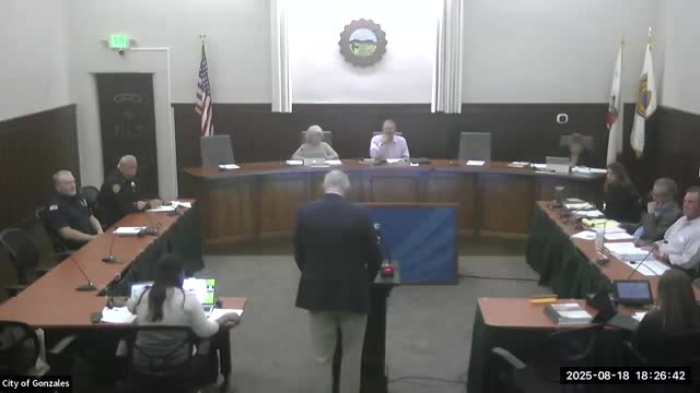 Alliance on Aging presents Local Aging and Disability Action Plan to Gonzales council