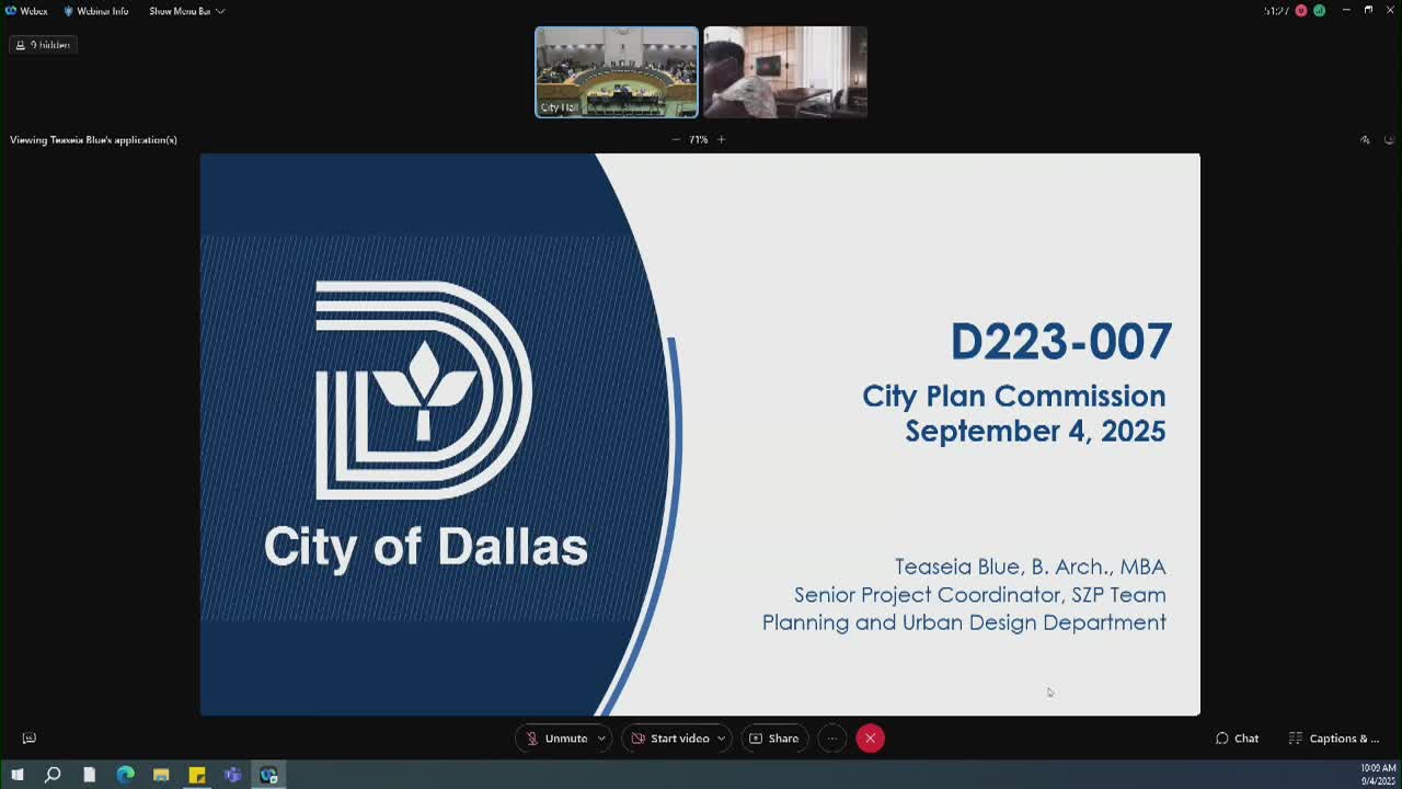 City planners hold Preston Hollow Village open-space plan after neighbors dispute fulfillment of PD 750 requirements