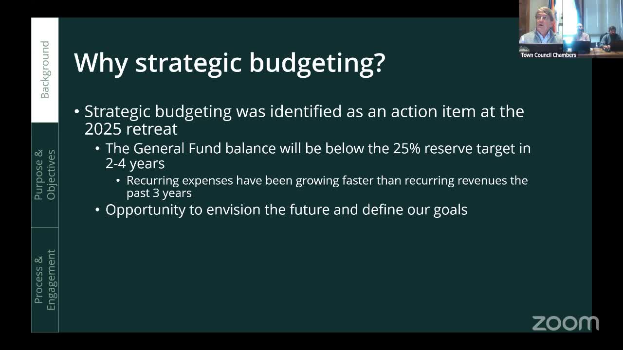 Town Officials Discuss Budget Challenges Amid Rising Expenses and Revenue Growth Stabilization