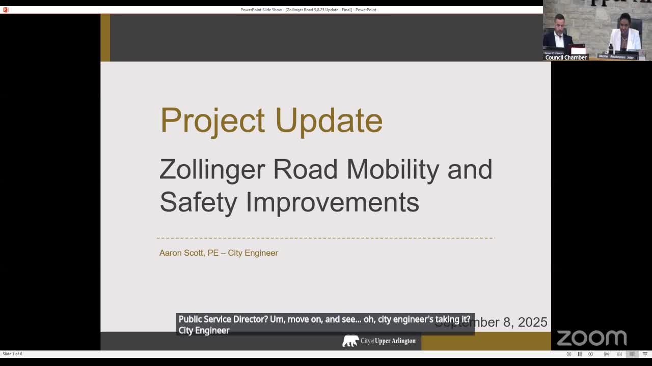 City outlines Zollinger Road outreach, safety and pedestrian improvements after strong public turnout
