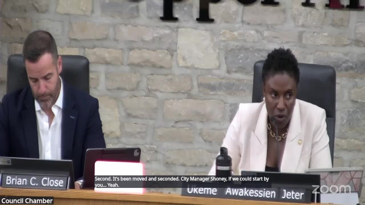 Council approves development agreement with National Church Residences after public questions on lake access, easements and amenities