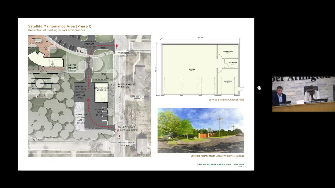 Upper Arlington unveils updated Burke Park master plan, expands parking and adds four-season shelter