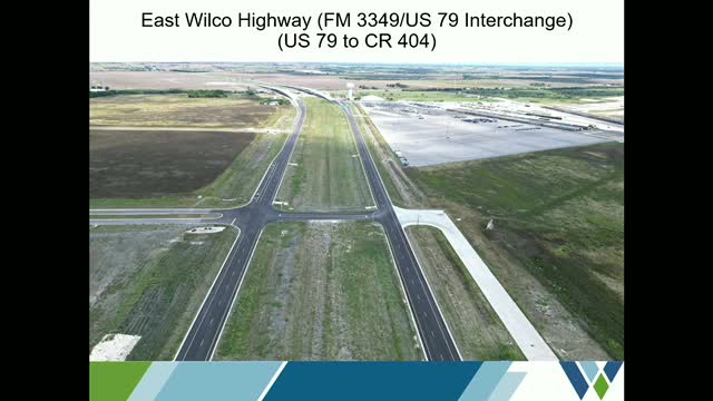 Williamson County Details Transportation Projects and Partnerships with Round Rock