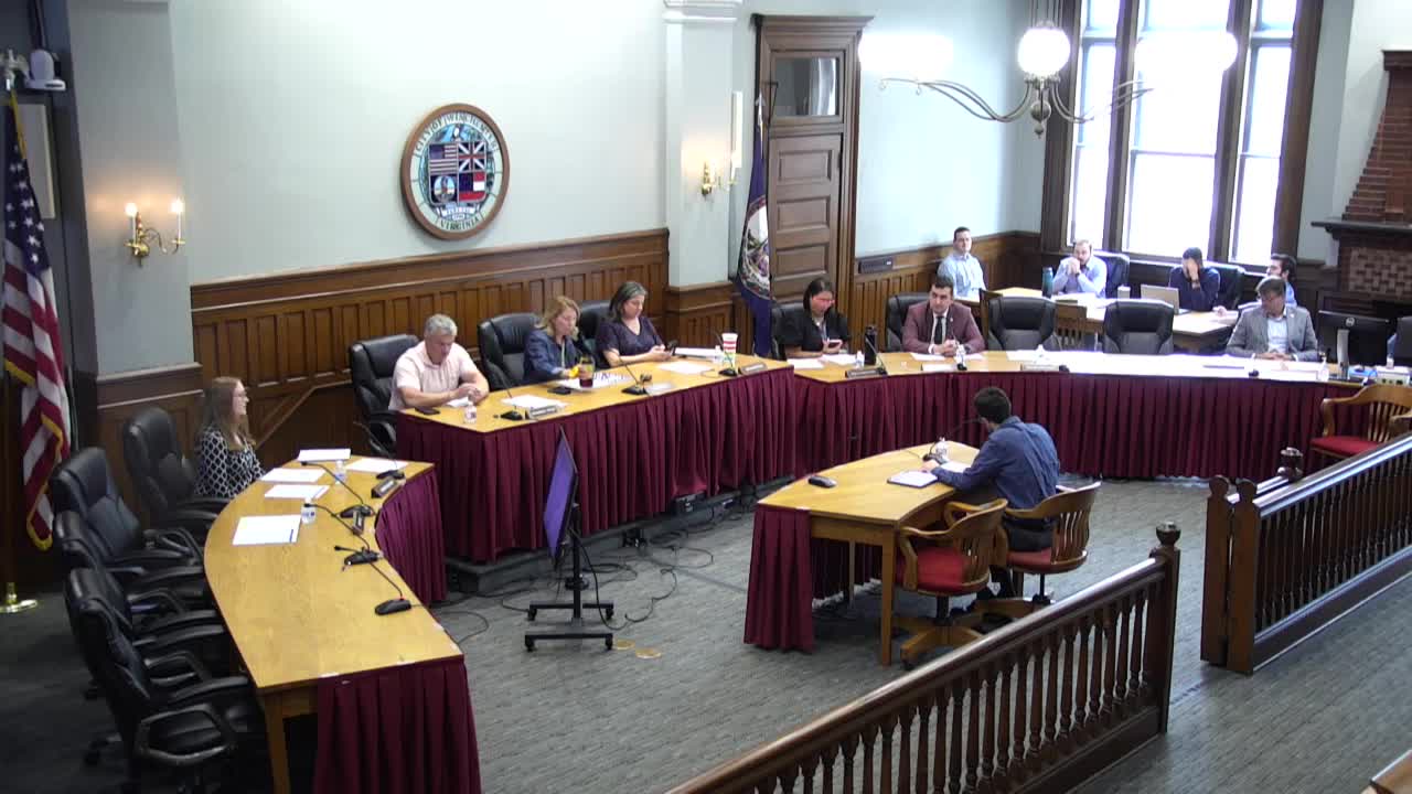 Winchester Planning Commission Reviews Agenda and Public Hearing Items