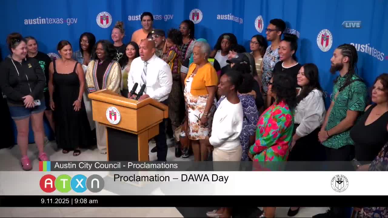 Council Member Velasquez Honors Dawah for Supporting BIPOC Community in Austin