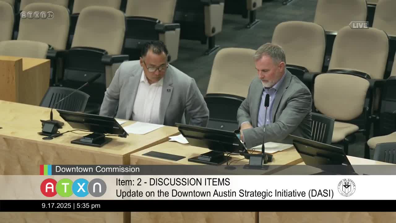 Austin City Council establishes Downtown Strategic Office to enhance public safety and coordination