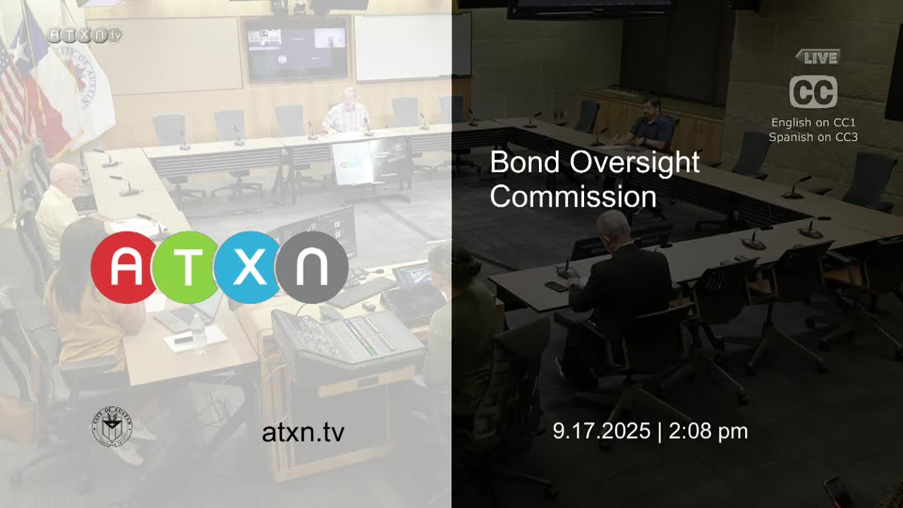Commission Approves Minutes and Plans Future Capital Project Presentations