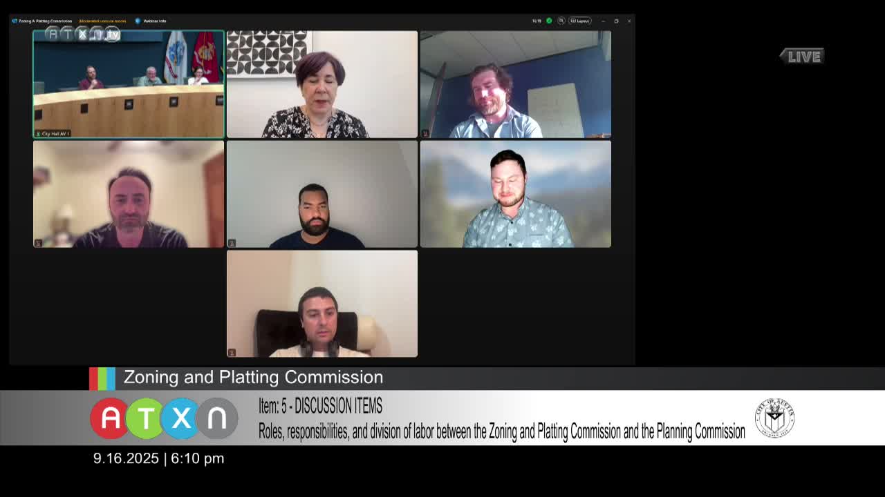 Joint Committee Reviews Code Changes and Planning Commission Interactions in Texas