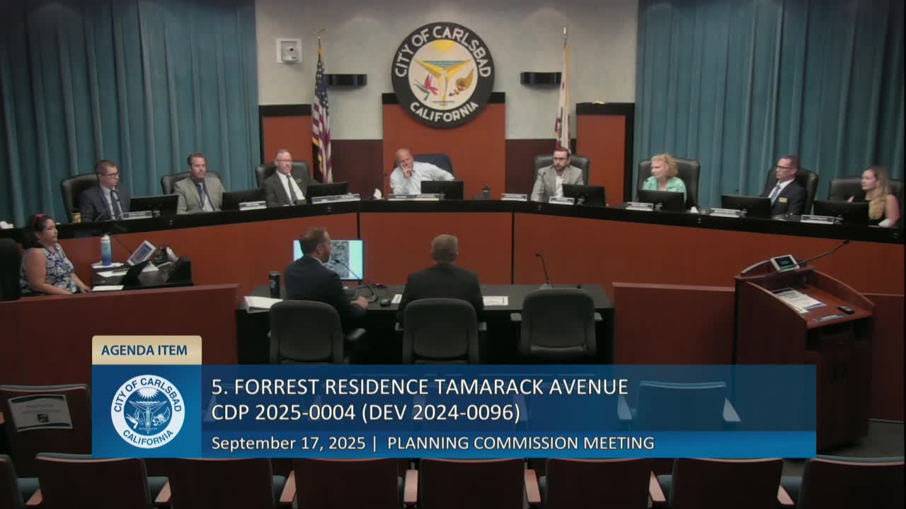 Carlsbad Planning Commission Discusses SB 79 and Its Impact on Development Heights