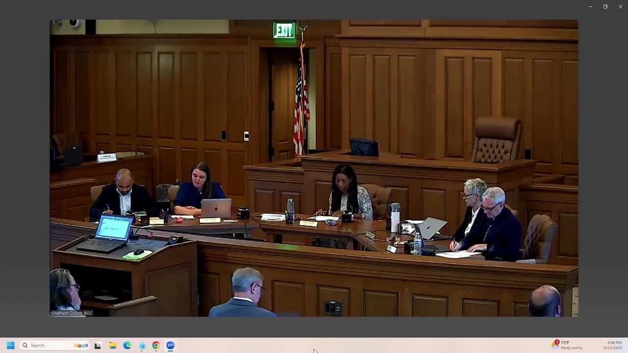 Chatham County Considers Heavy Industrial Rezoning Request by Lockley Holdings LLC