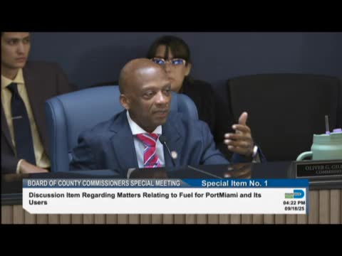 Miami-Dade Officials Debate Urgency of Eminent Domain for Vital Port Property