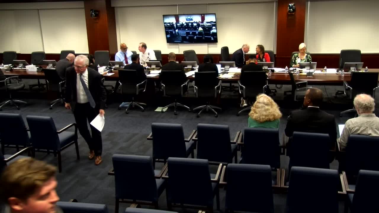 County Council Reviews Amendments to Site Plan Approval Standards for Greater Transparency