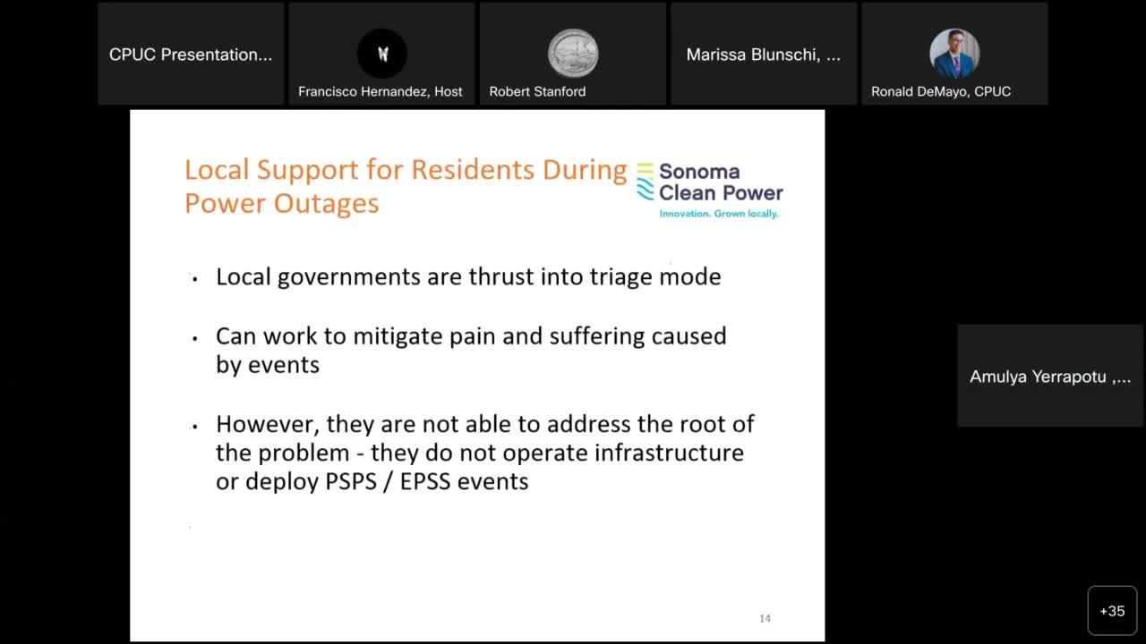 Sonoma officials demand utility reforms to combat rising power outages and improve safety measures