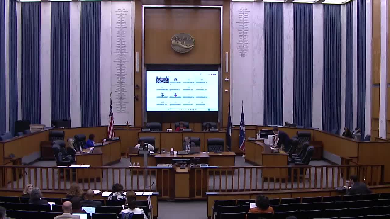 Richmond Finance Committee Approves Budget Ordinances and Equity Study Recommendations