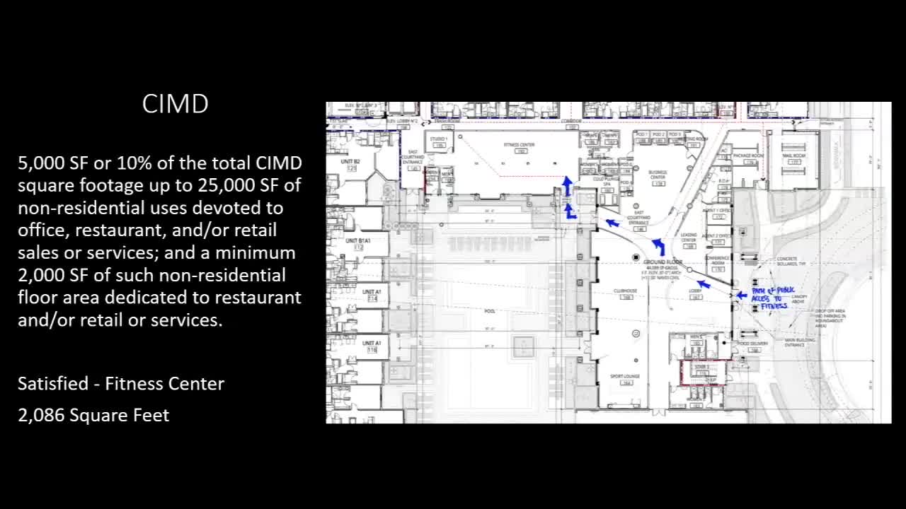 Committee Discusses Fitness Center Approval and Traffic Concerns for New Development