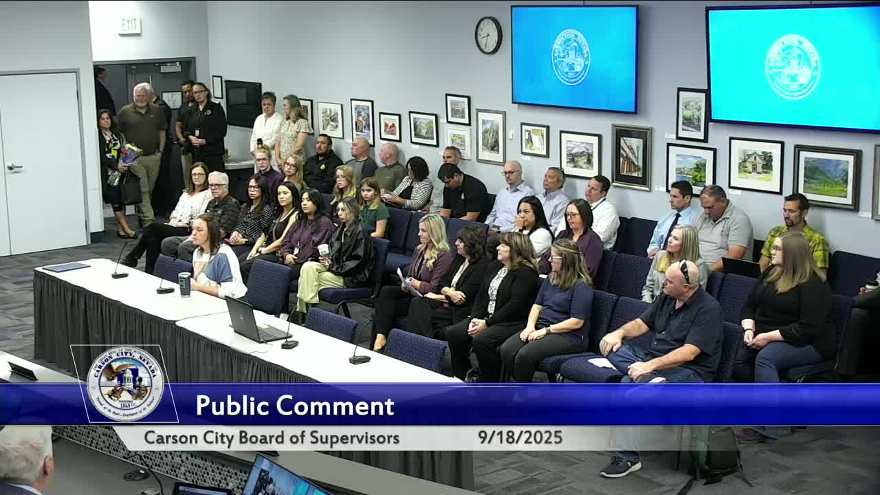 Carson City Discusses Road Maintenance Solutions and Right-of-Way Abandonment for Lompa Ranch