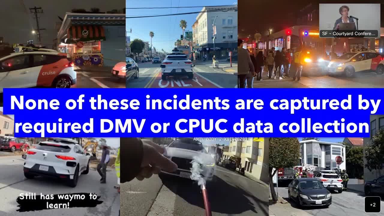 San Francisco officials raise alarms over rising hazards from autonomous vehicle operations