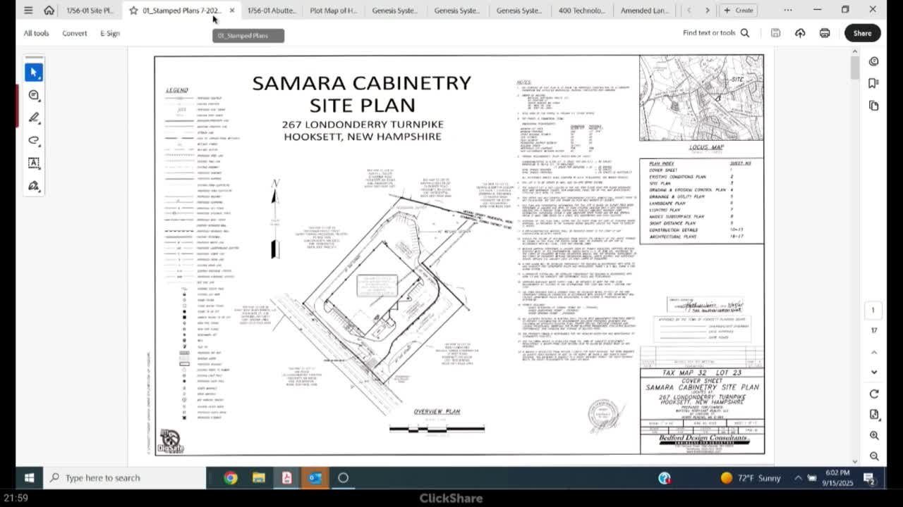 Hooks at Planning Board Approves Site Plan for Genesis Systems LLC Multifamily Units