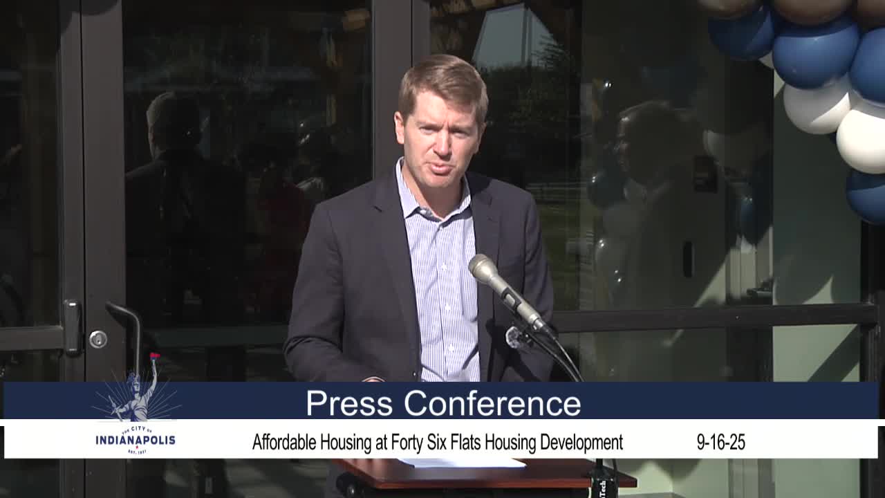 IHCDA and Indianapolis City Support Affordable Housing Project with $25M in Funding