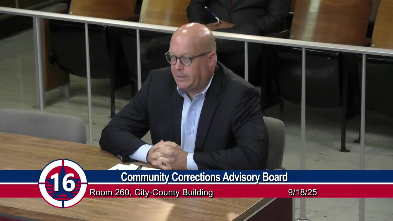Indianapolis Veterans Court Presents IDOC Grant Funding Transfer Request