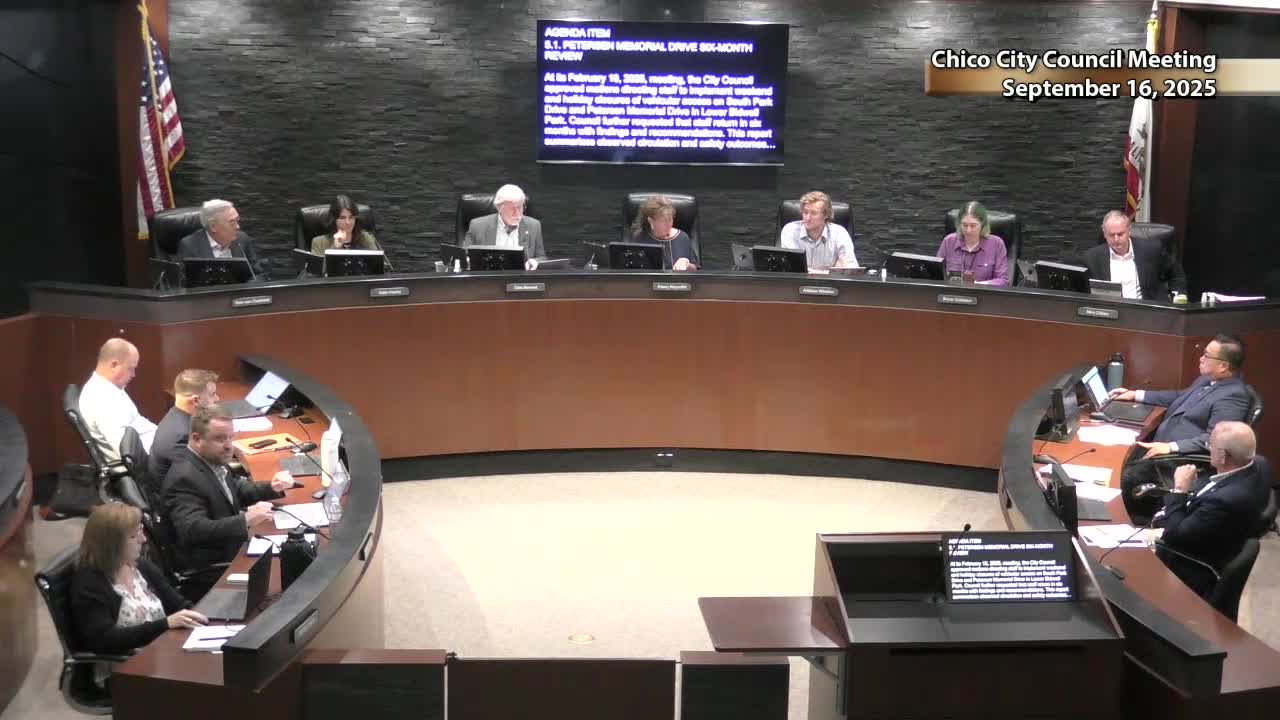 Chico City Council Reviews Street Lighting Survey Results and Safety Initiatives