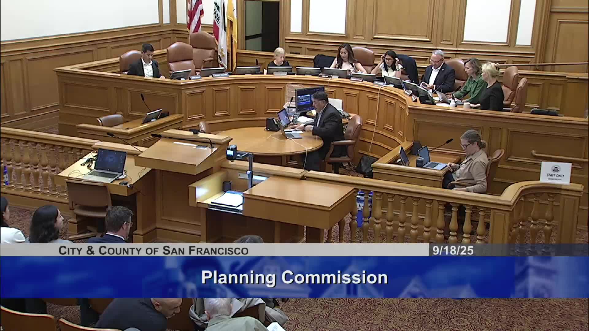 San Francisco Planning Commission Discusses Zoning Amendments and Family Housing Plan Update
