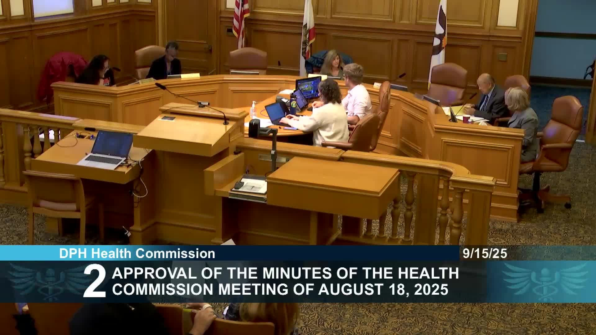 Health Commission Discusses Public Comment Guidelines and Medicaid Cuts Resolution