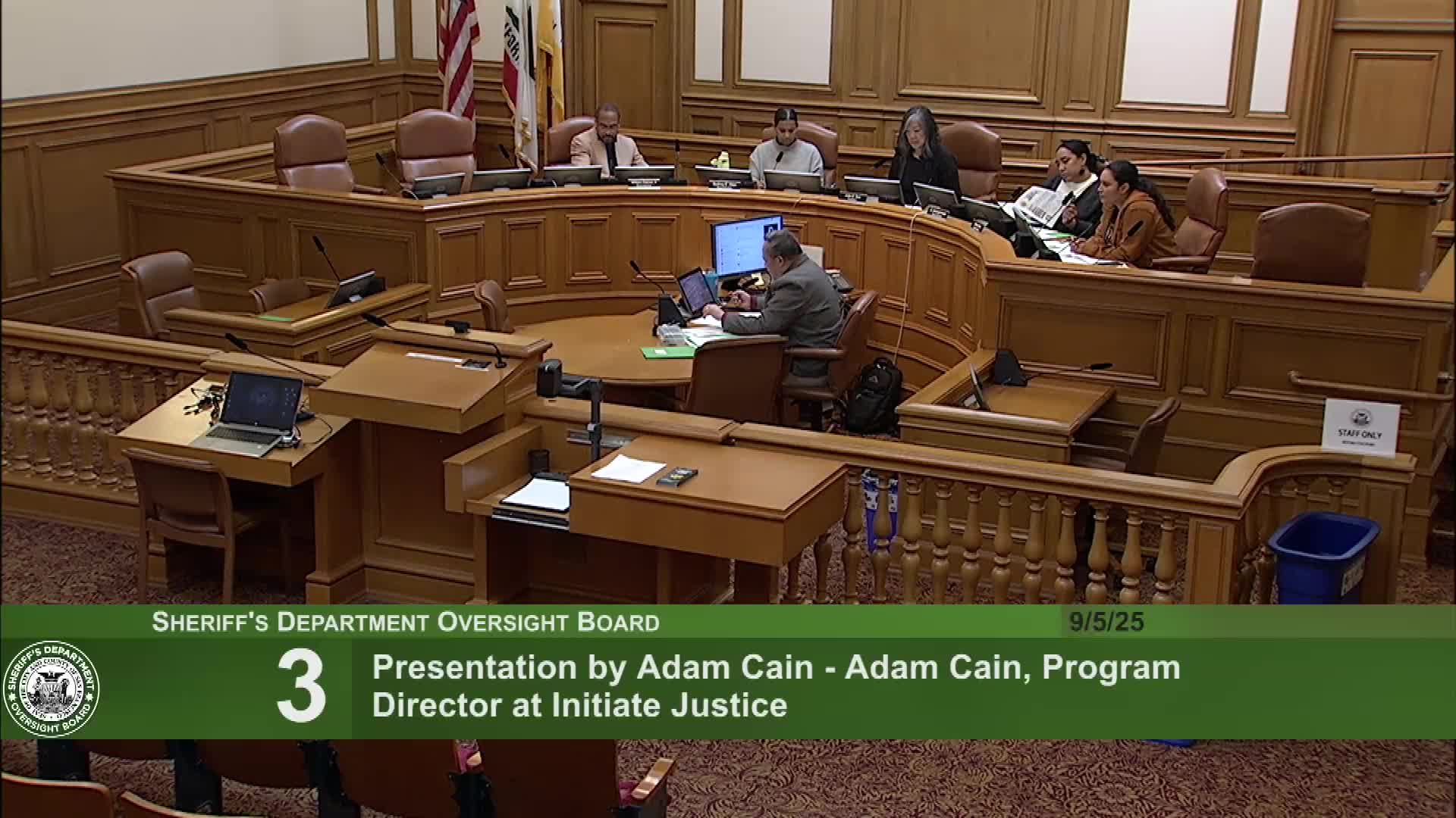 Adam Kane of Initiate Justice Advocates for Incarcerated Voting Rights and Rehabilitation