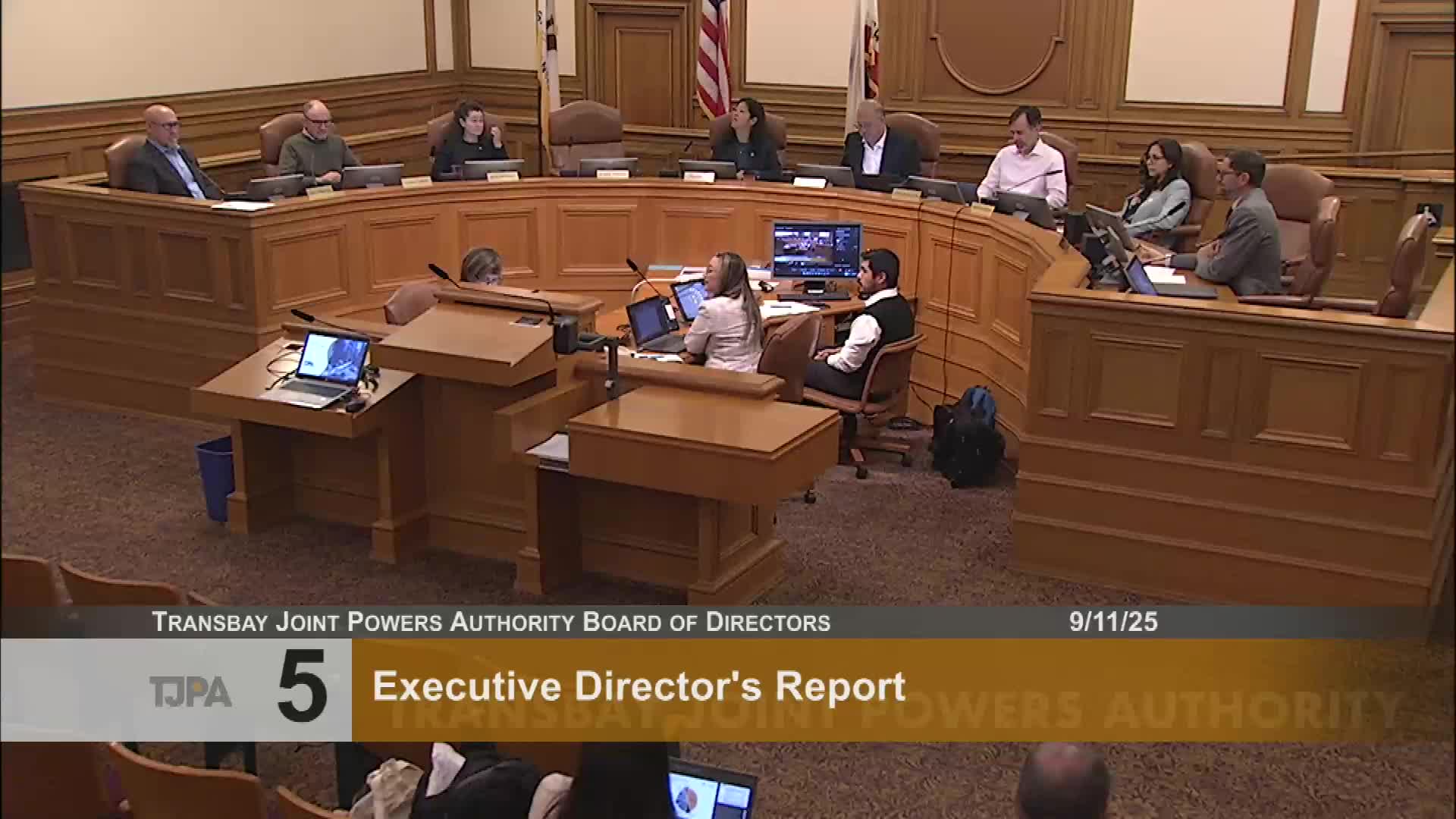 TJPA Chief Security Officer Rodney Harris Reports on Security Enhancements and KPIs