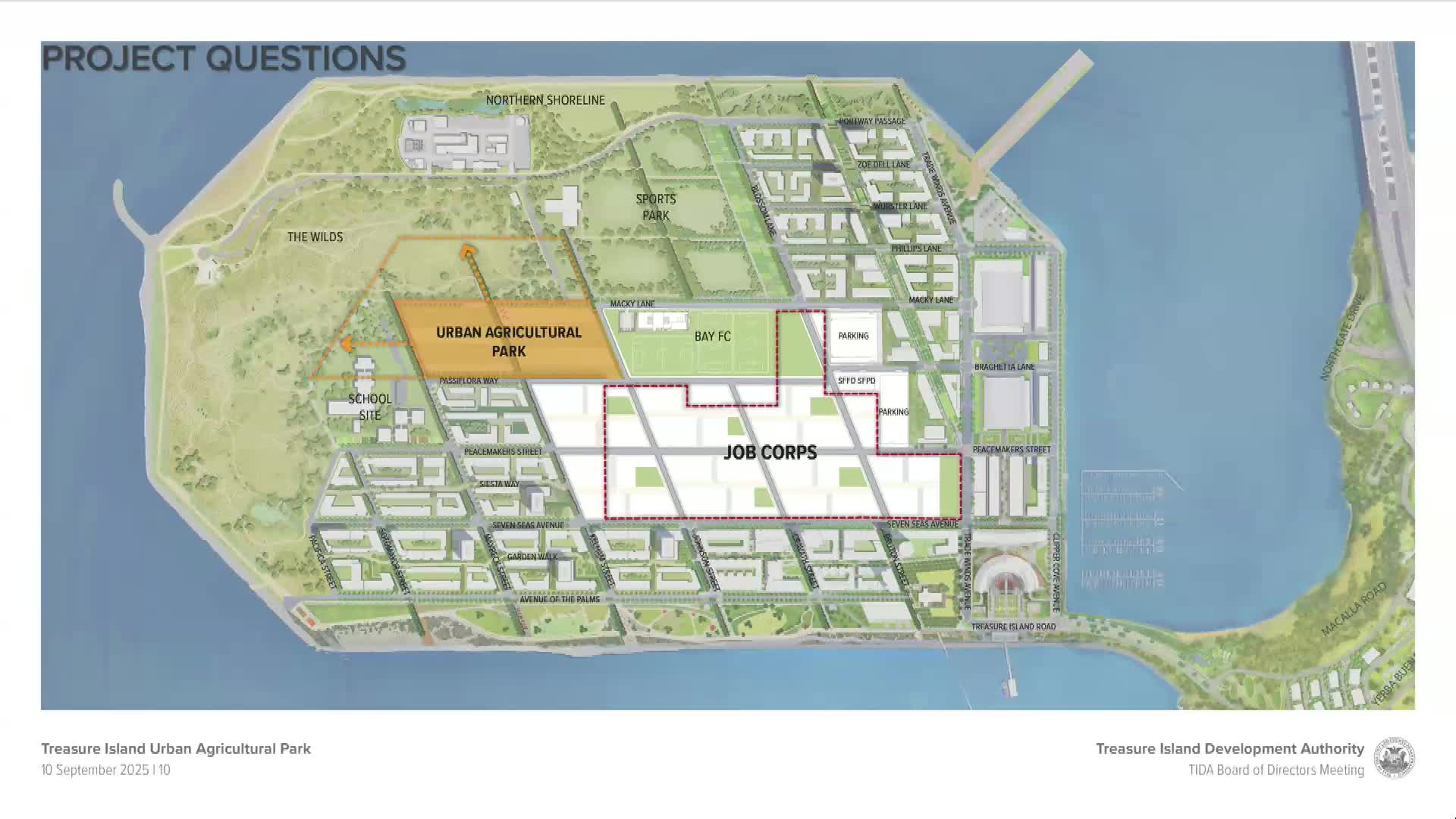 Treasure Island Agricultural Park Planning Moves Forward with Community Engagement