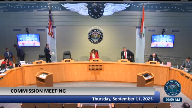 Miami City Commission approves property acquisition for public park and zoning changes
