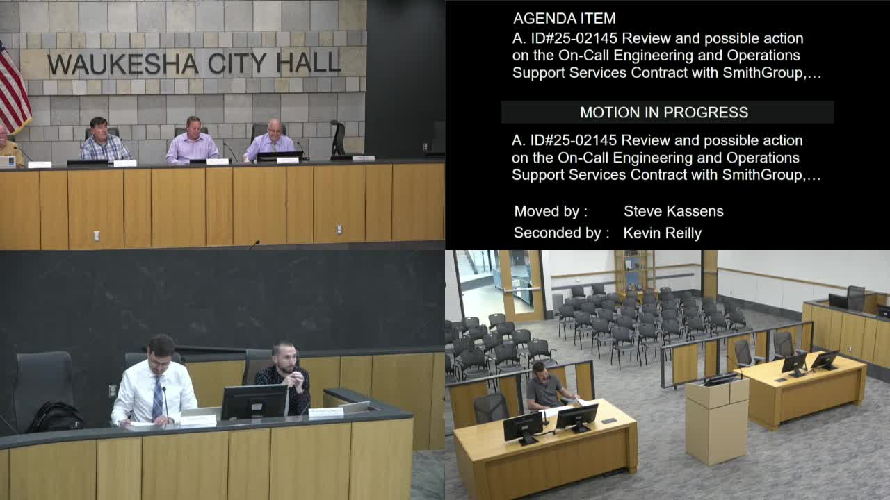 Waukesha City Council Approves Pump Station Design Contract and Bike Bridge Grant Agreement