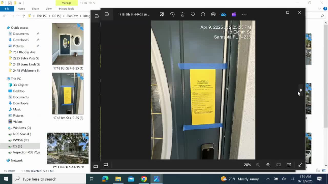 City of Sarasota handles multiple code violation cases and recommends minimal fines