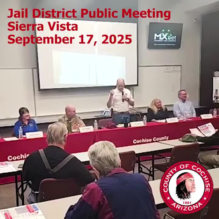 Cochise County Plans November Vote for New Jail Funding Through Half Cent Sales Tax