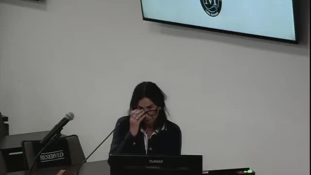 Commissioner Qualls discusses tenant lease issues and road construction impacts in Morrisville