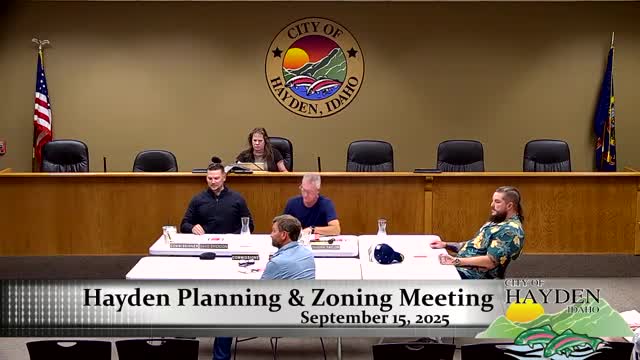 Hayden City Council Reviews 2040 Comprehensive Plan Land Use Changes