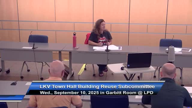 Town Council Discusses Reuse Options for Town Hall and Fire Station Structures