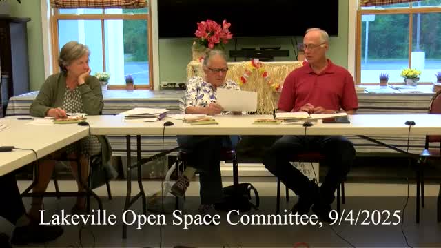 Lakeville Open Space Committee approves updates to conservation-restriction list