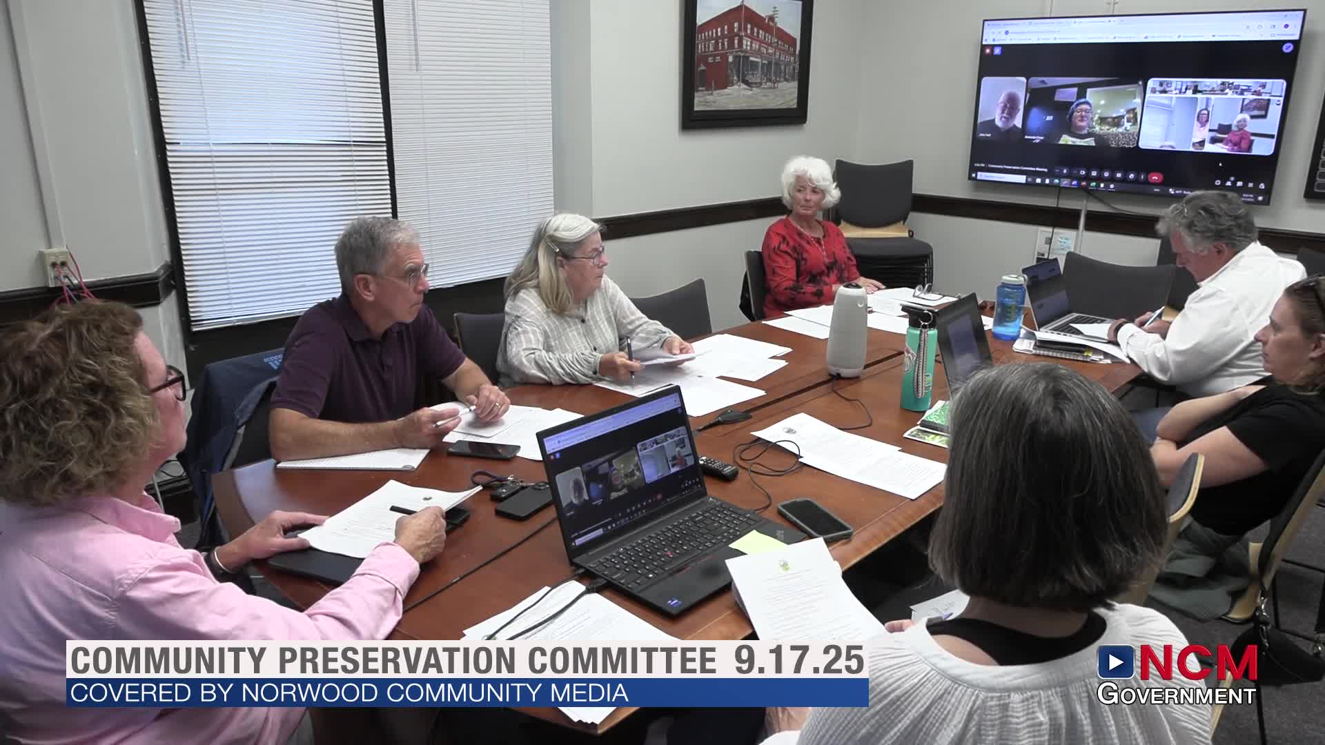 Town Discusses Community Involvement in Shattuck Park Stone Wall Restoration Project